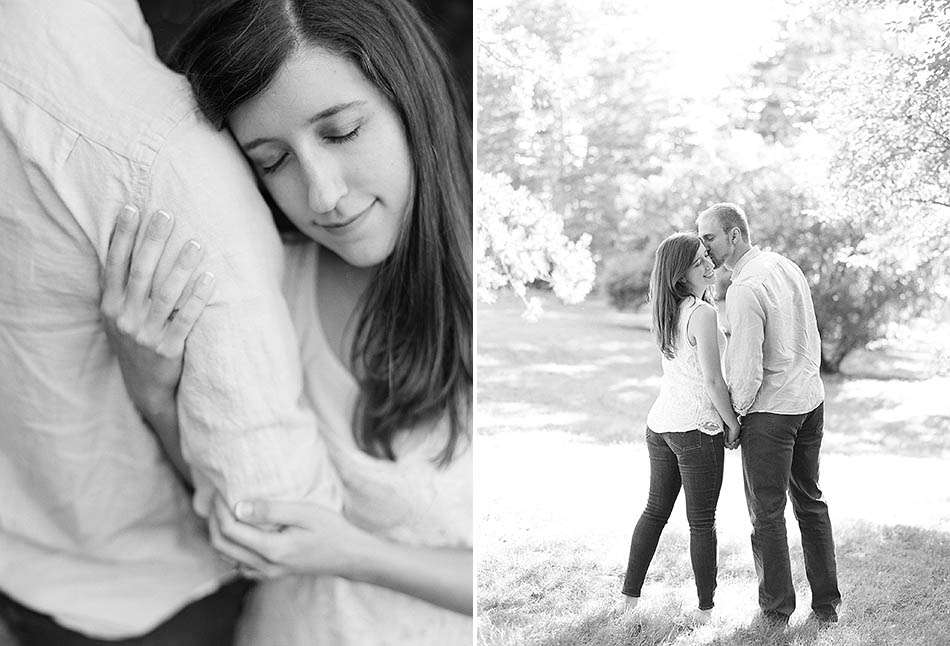 A summer engagement session at Holden Arboretum with Anna and Bryan.