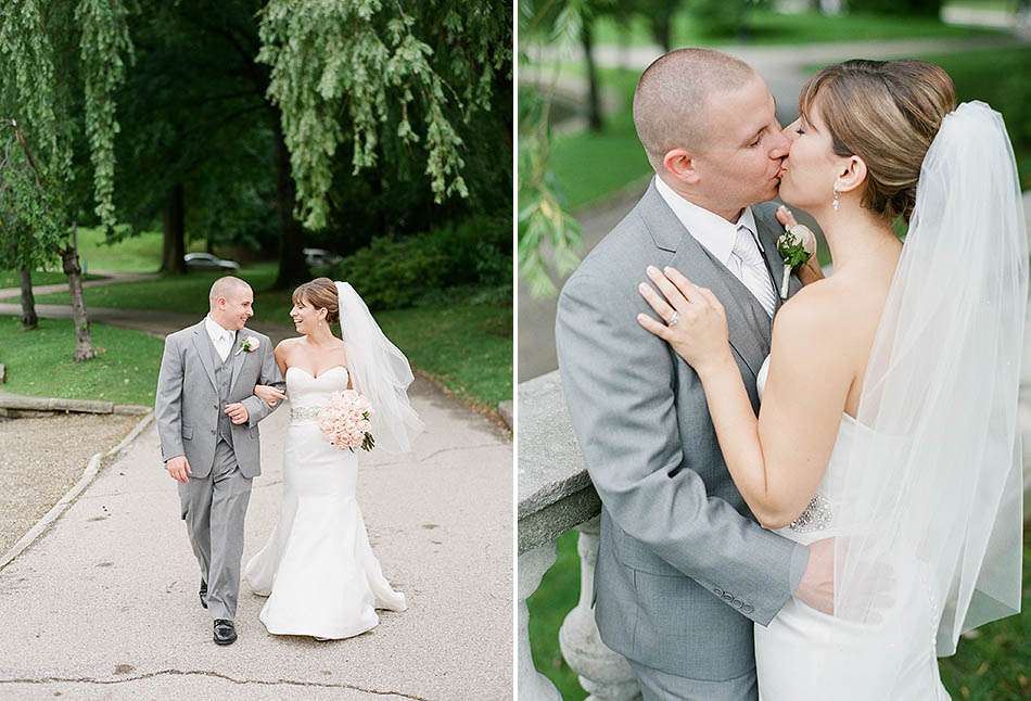 A Ritz Carlton Cleveland wedding in pastel pink