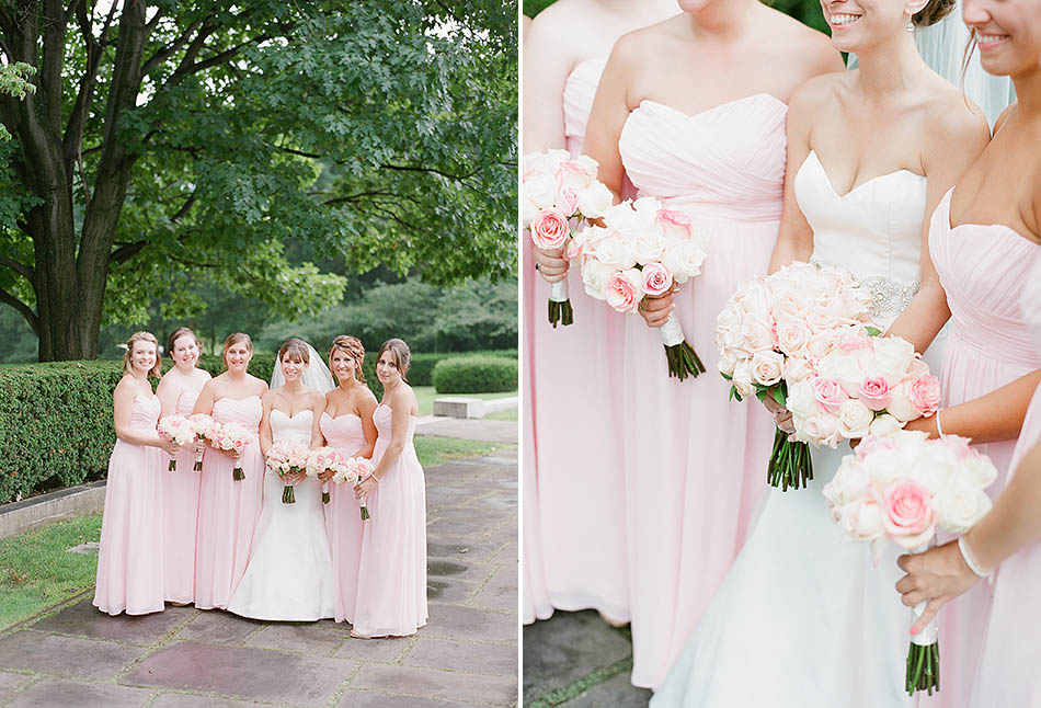 A Ritz Carlton Cleveland wedding in pastel pink