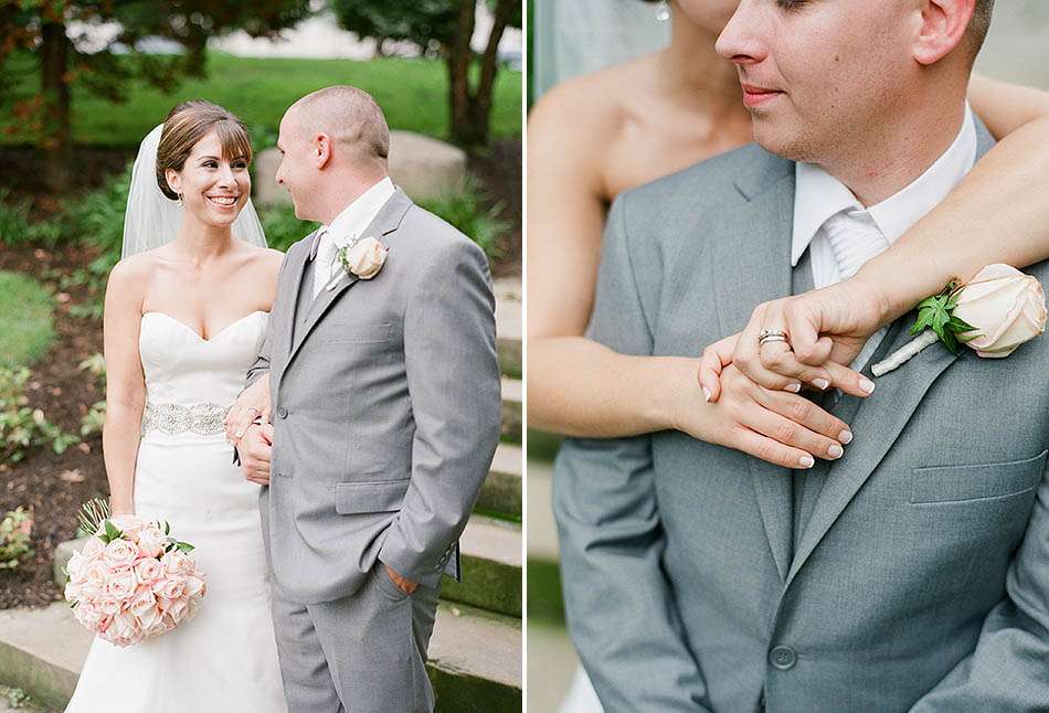 A Ritz Carlton Cleveland wedding in pastel pink