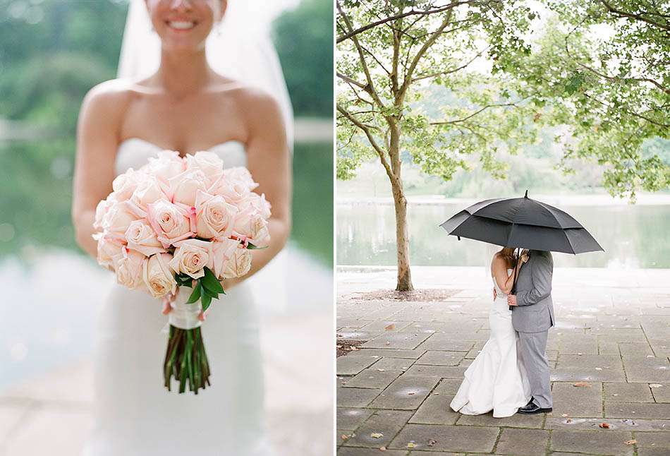 A Ritz Carlton Cleveland wedding in pastel pink