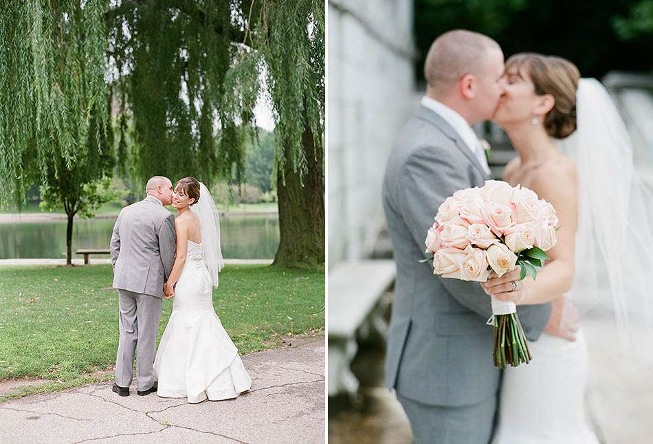 A Ritz Carlton Cleveland wedding in pastel pink