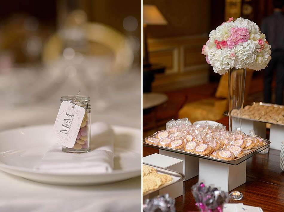 A Ritz Carlton Cleveland wedding in pastel pink