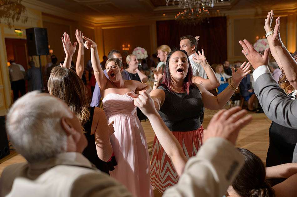 A Ritz Carlton Cleveland wedding in pastel pink