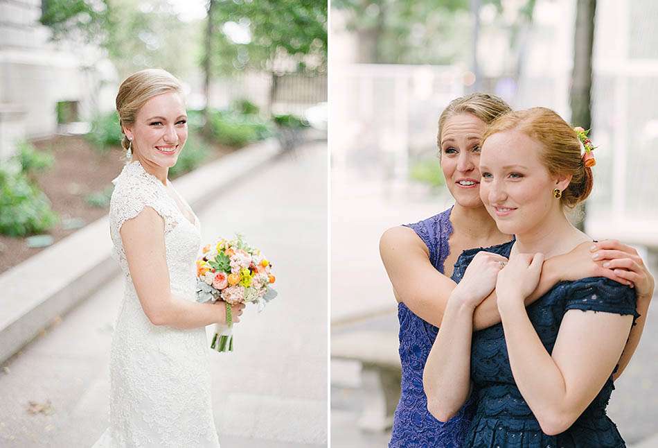 Downtown Cleveland wedding photography by Cleveland wedding photographer Hunter Photographic