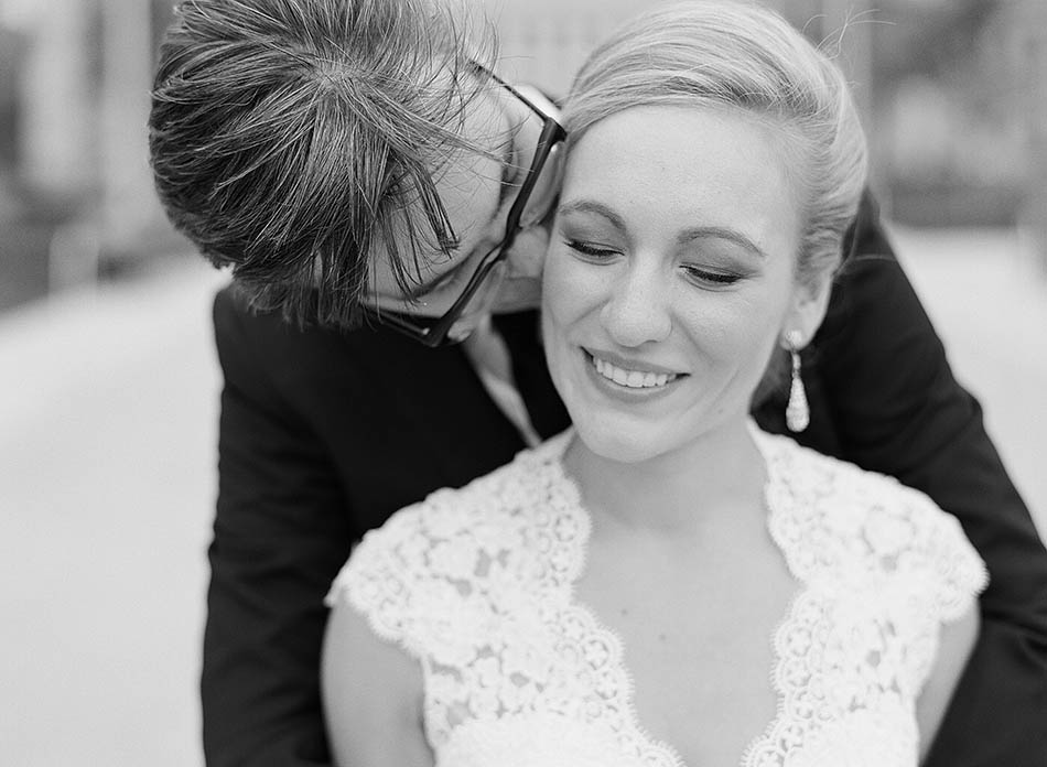 Downtown Cleveland wedding photography by Cleveland wedding photographer Hunter Photographic