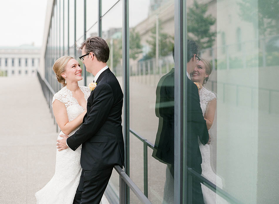 Downtown Cleveland wedding photography by Cleveland wedding photographer Hunter Photographic