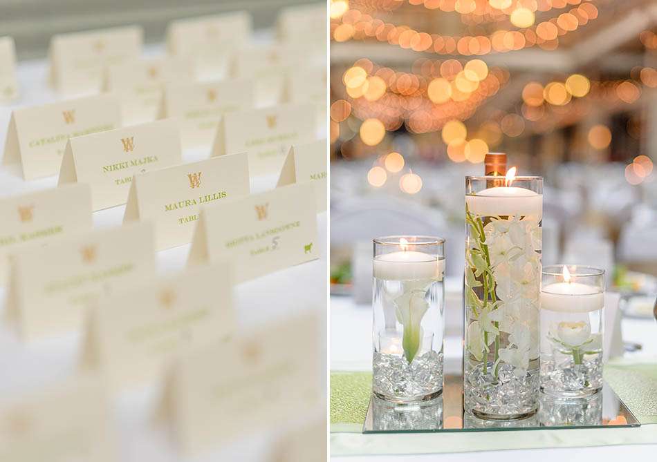 A Hyatt Regency Cleveland Arcade wedding by Cleveland wedding photographer Hunter Photographic