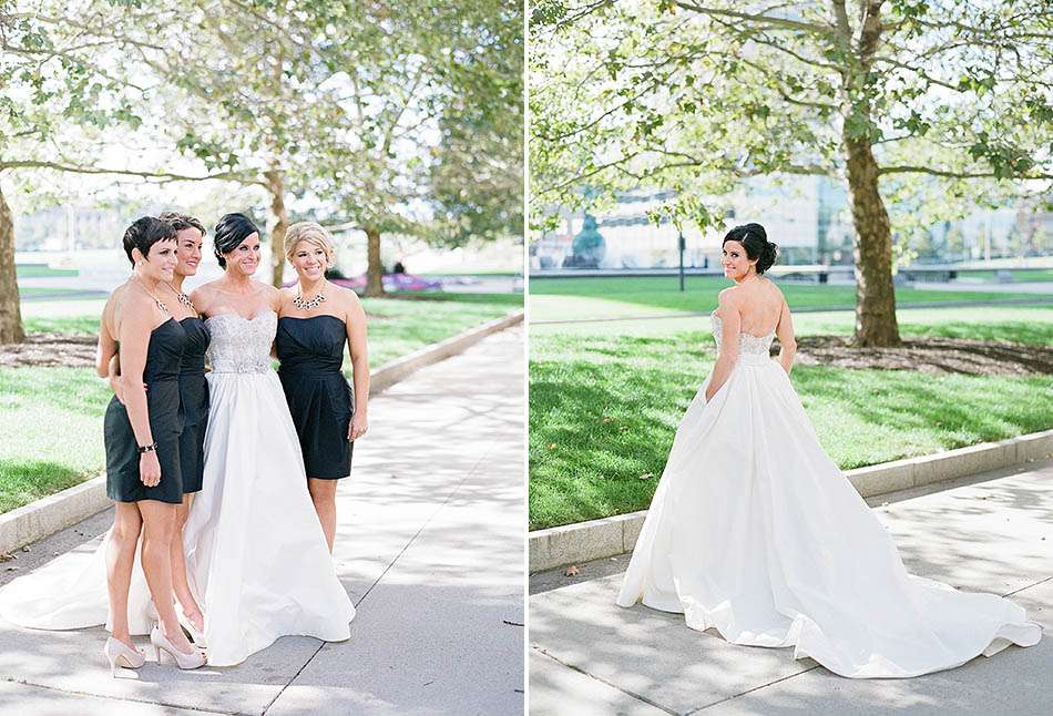 A Hyatt Old Arcade wedding in downtown Cleveland with Tiffany and Rick