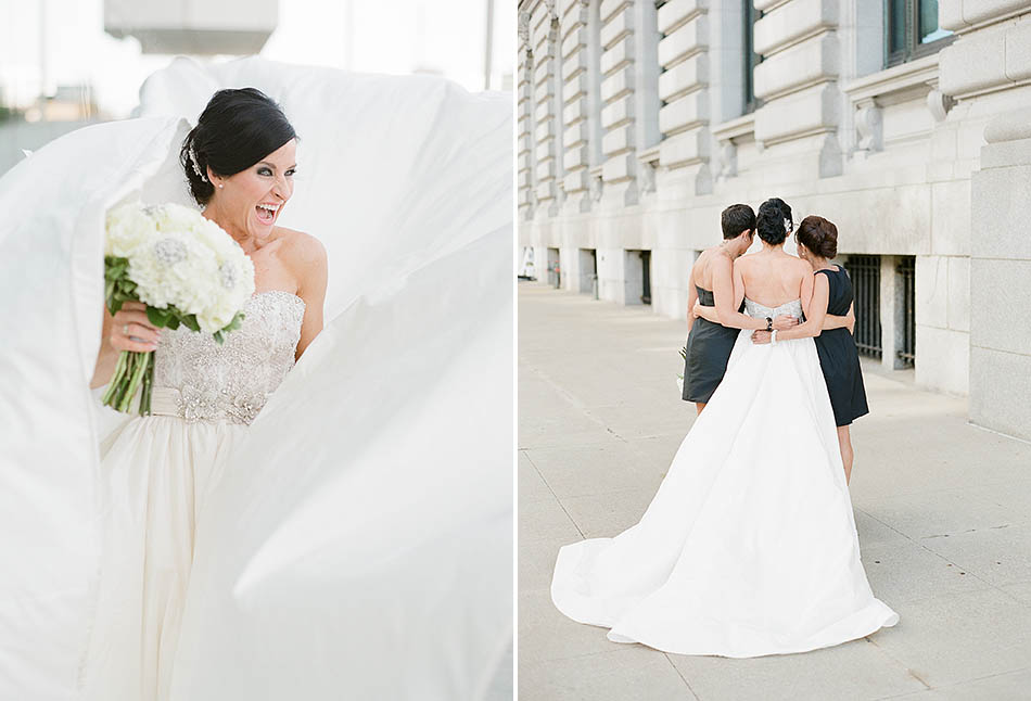 A Hyatt Arcade Cleveland wedding with Tiffany and Rick by Cleveland wedding photographer Hunter Photographic