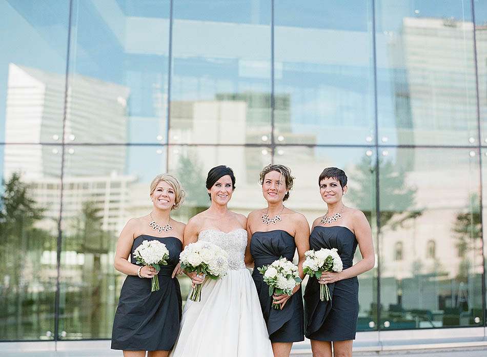 A Hyatt Arcade Cleveland wedding with Tiffany and Rick by Cleveland wedding photographer Hunter Photographic