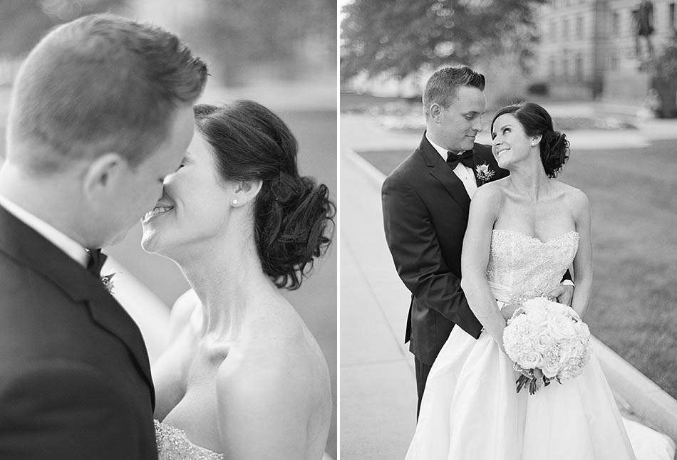 A Hyatt Old Arcade wedding in downtown Cleveland with Tiffany and Rick