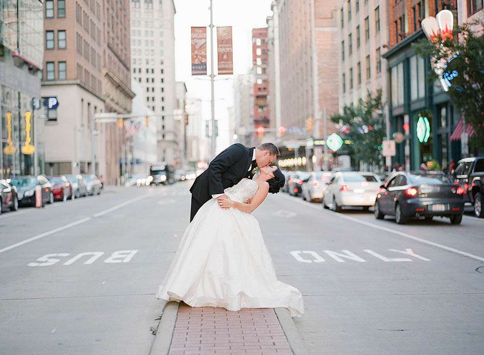 A Hyatt Old Arcade wedding in downtown Cleveland with Tiffany and Rick