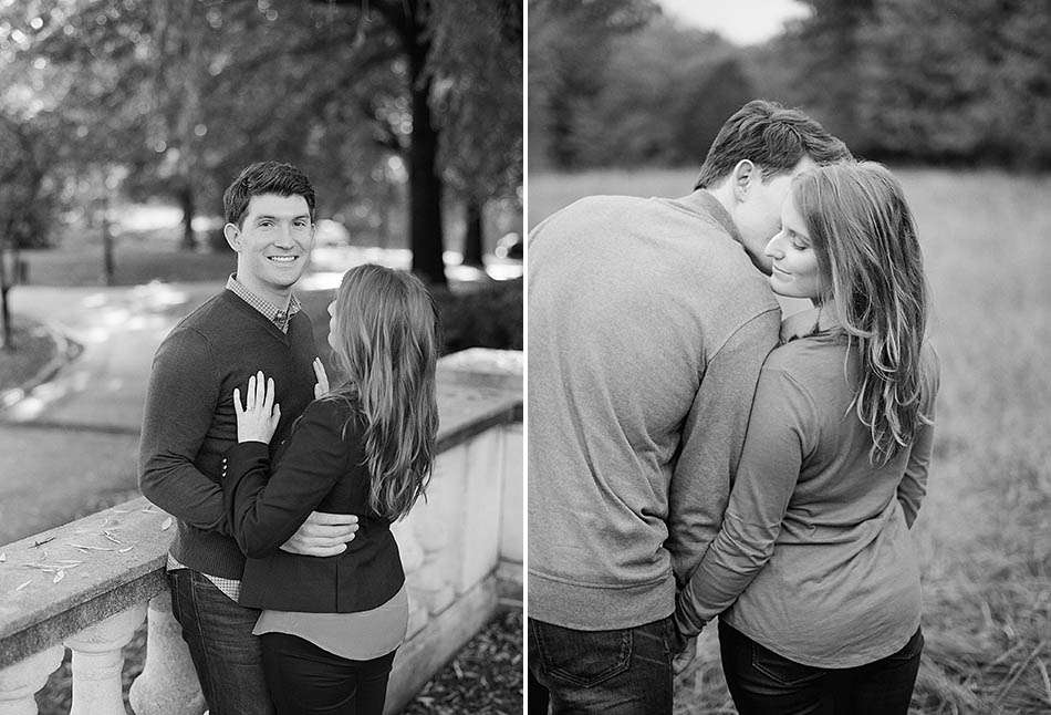 Engagement session at the Cleveland Museum of Art and Huntington Beach with Katie and Jeff.