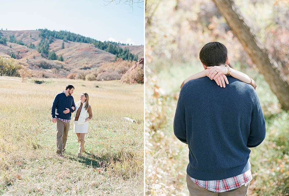 A sunny Denver engagement session with Britta and Nick