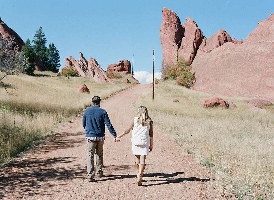 A sunny Denver engagement session with Britta and Nick