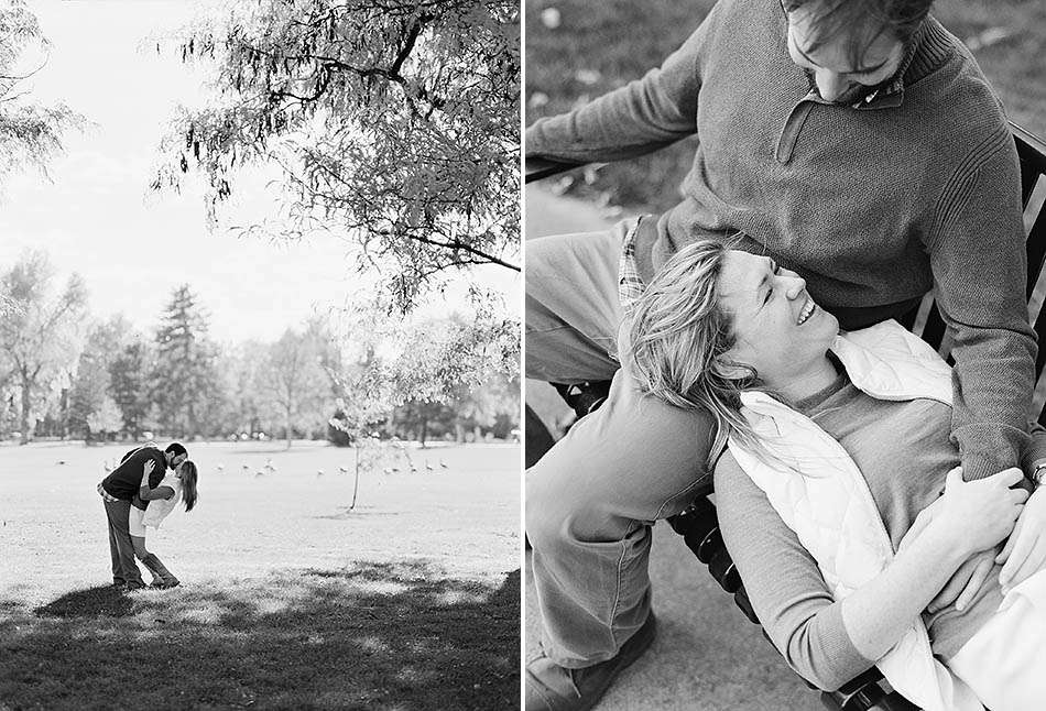 A sunny Denver engagement session with Britta and Nick