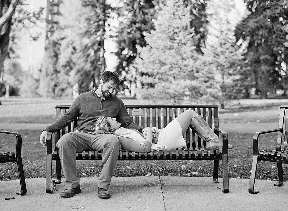 A sunny Denver engagement session with Britta and Nick