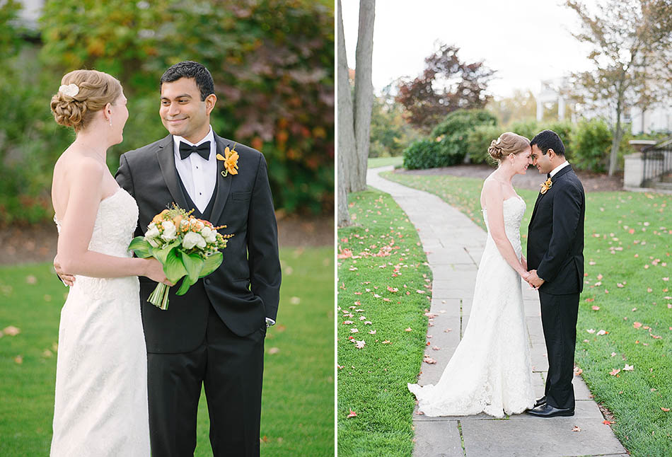First look at a Country Club Pepper Pike wedding with Grace and Rahul by Cleveland wedding photographer Hunter Photographic