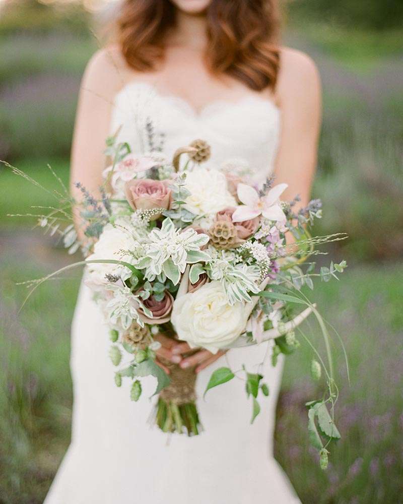 Lavender and Sage styled elopement by Columbus wedding photographer Hunter Photographic