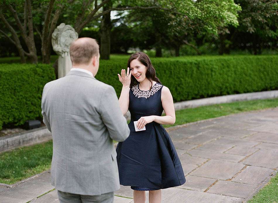 Cleveland engagement photography at the Museum of Art and Cultural Gardens with Clare & Kyle