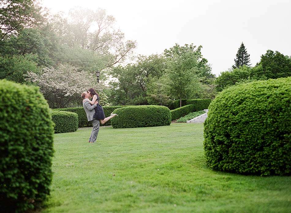 Cleveland engagement photography at the Museum of Art and Cultural Gardens with Clare & Kyle