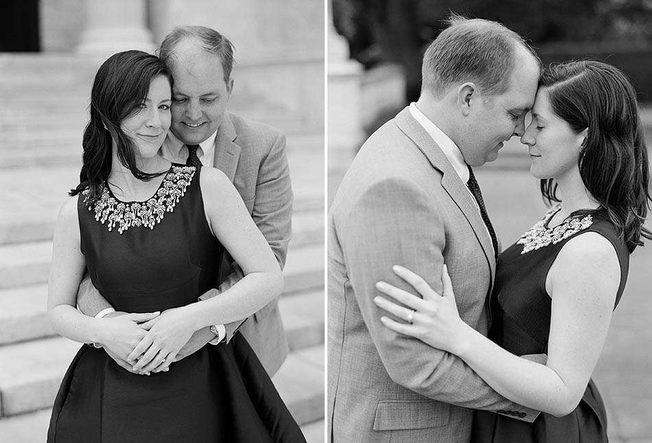 Cleveland engagement photography at the Museum of Art and Cultural Gardens with Clare & Kyle