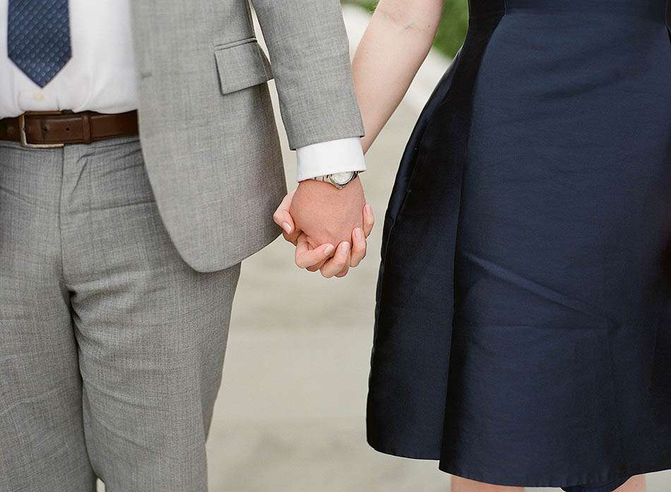 Cleveland engagement photography at the Museum of Art and Cultural Gardens with Clare & Kyle