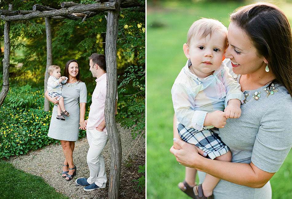 Cleveland family photography at Holden Arboretum captured on film