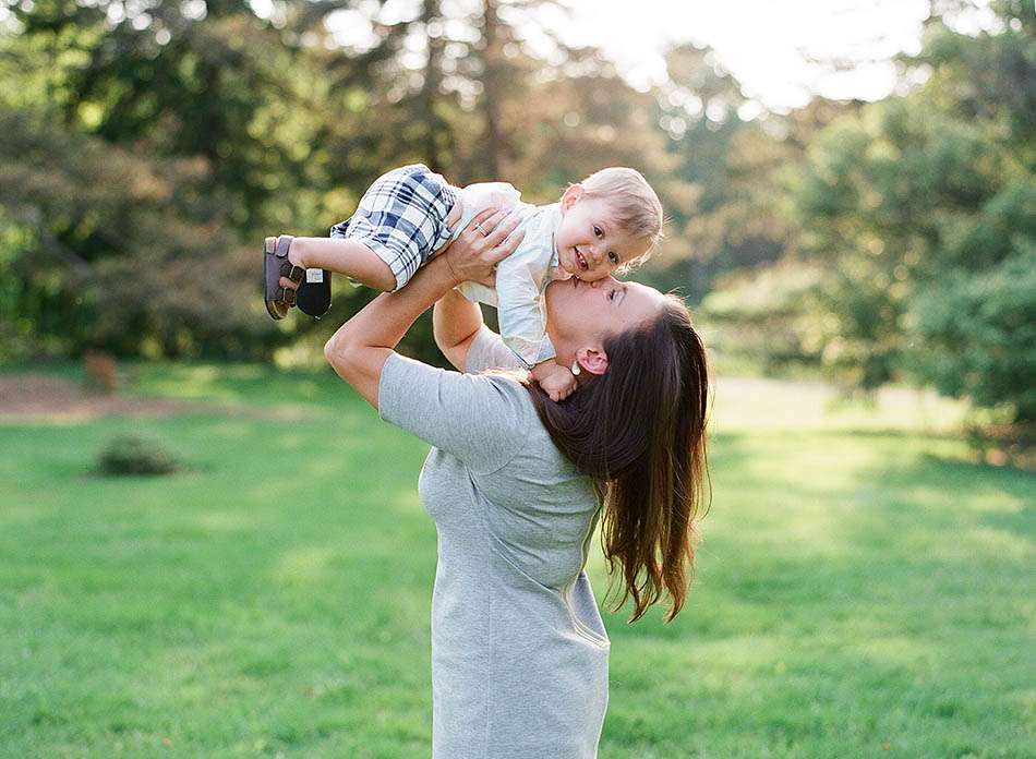 Cleveland family photography at Holden Arboretum captured on film