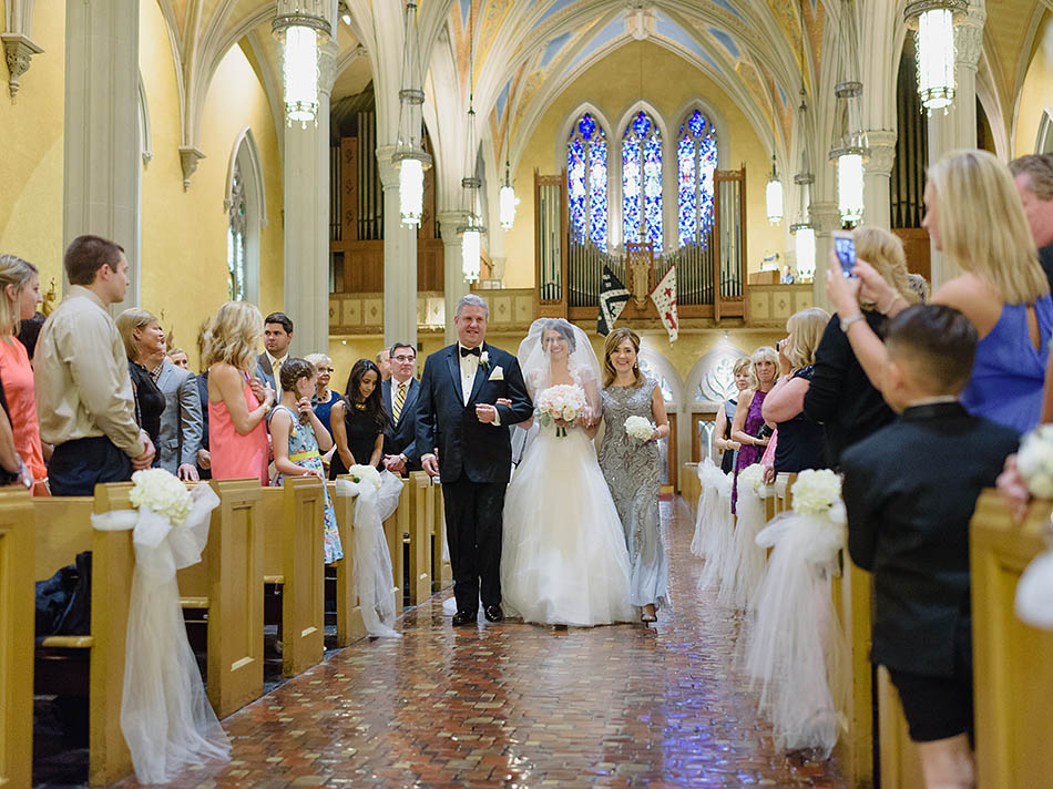 Cleveland wedding photography at St. John's Church