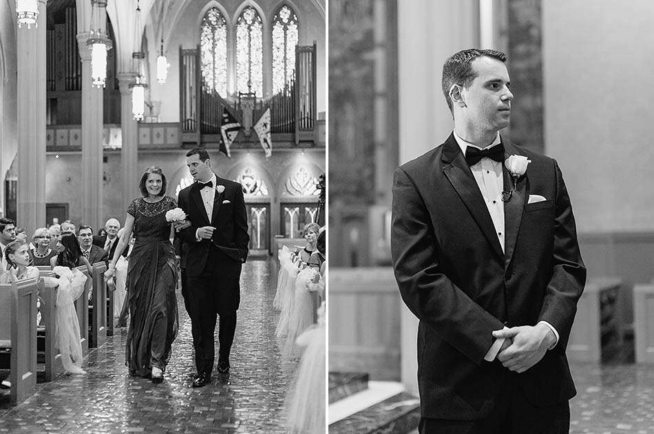 Cleveland wedding photography at St. John's Cathedral