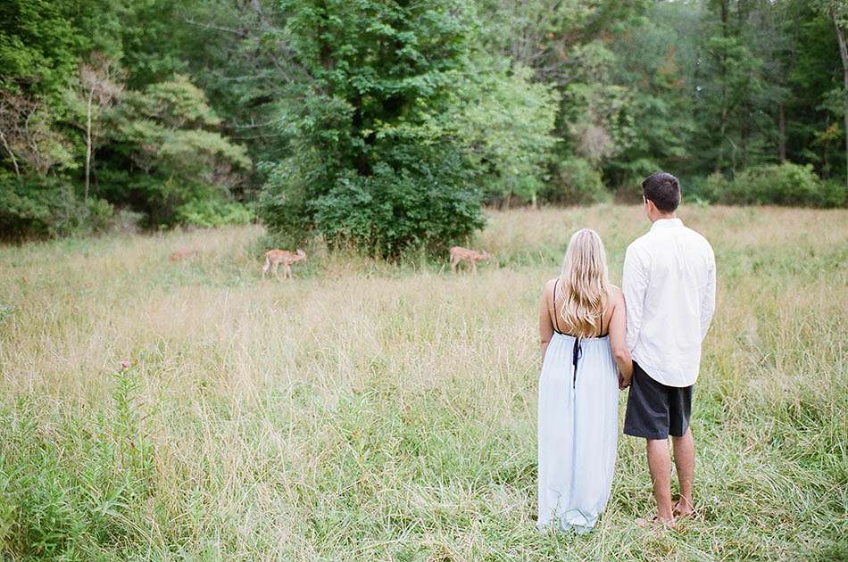 Cleveland engagement photography with Sami and John