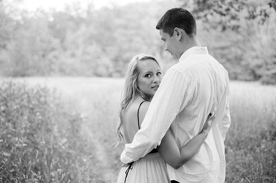 Cleveland engagement photography with Sami and John