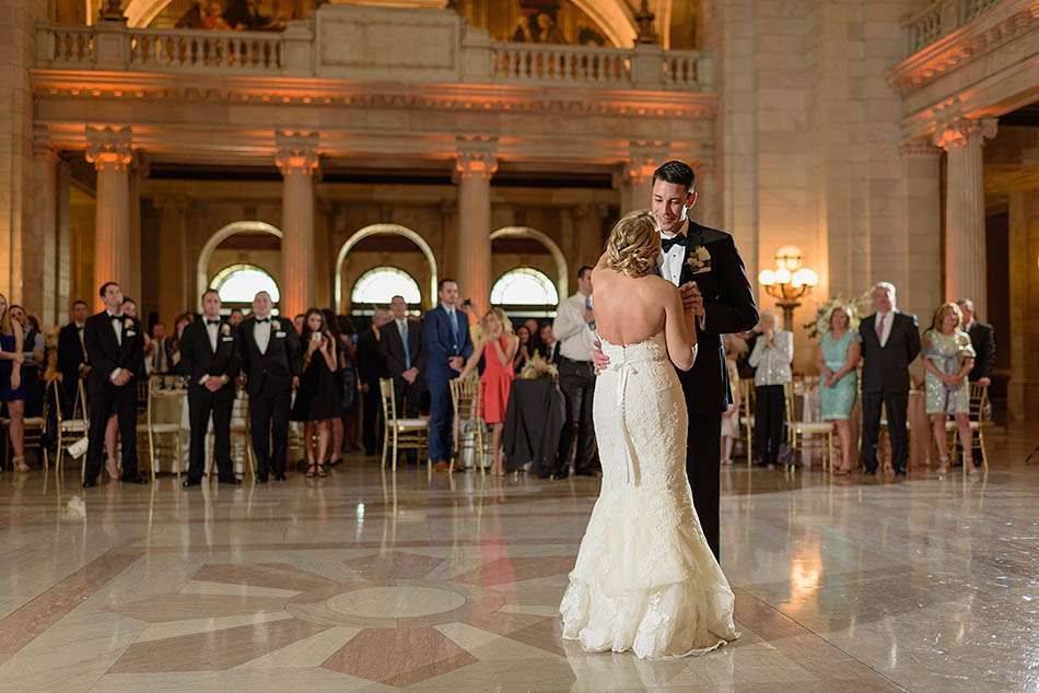 Cleveland Courthouse wedding photography with Samantha and John