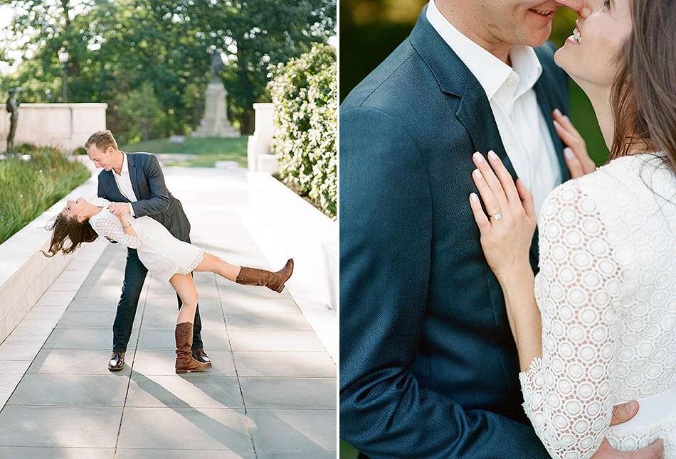 Cleveland engagement photos with Megan and Ryan