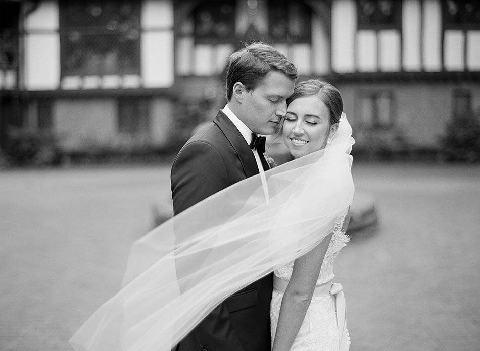 The Club at Hillbrook wedding photos in Chagrin Falls captured on film