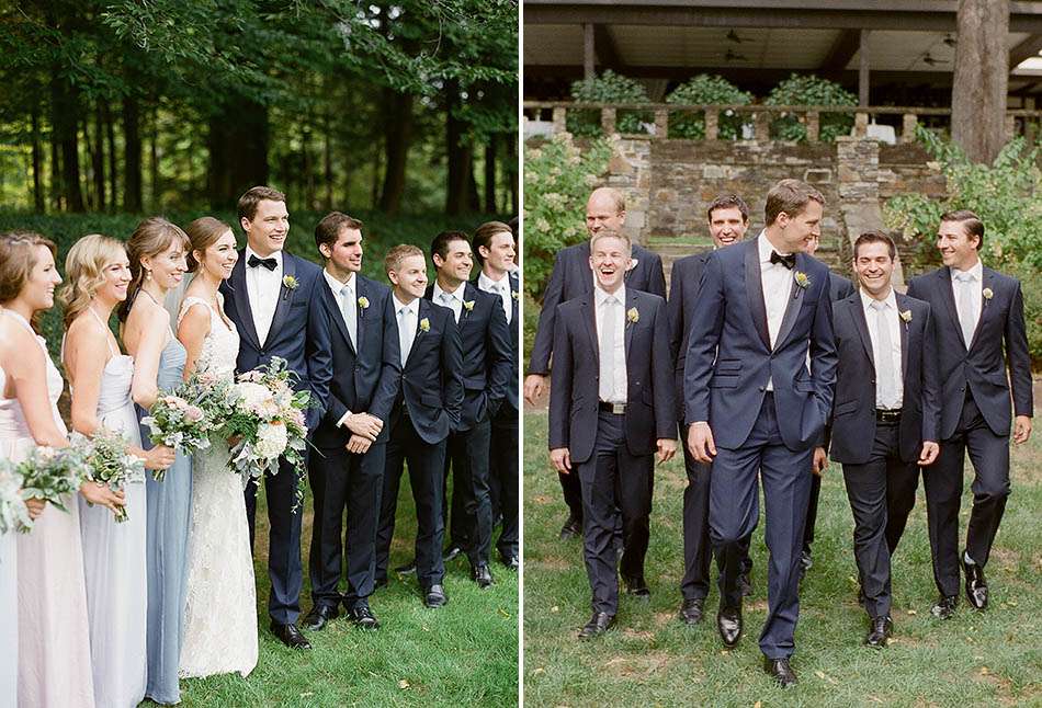 The Club at Hillbrook wedding photos in Chagrin Falls captured on film