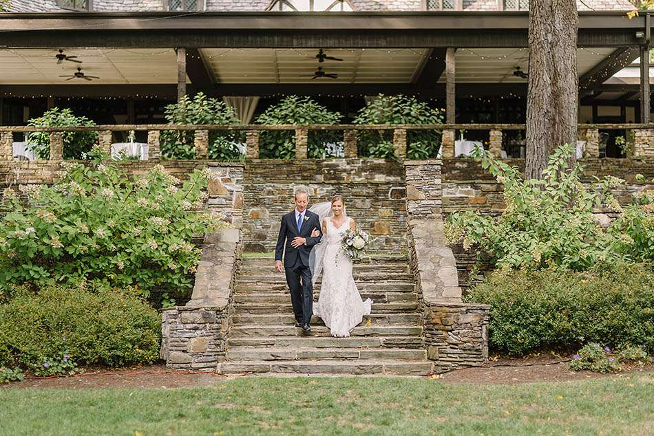 The Club at Hillbrook wedding photos in Chagrin Falls captured on film