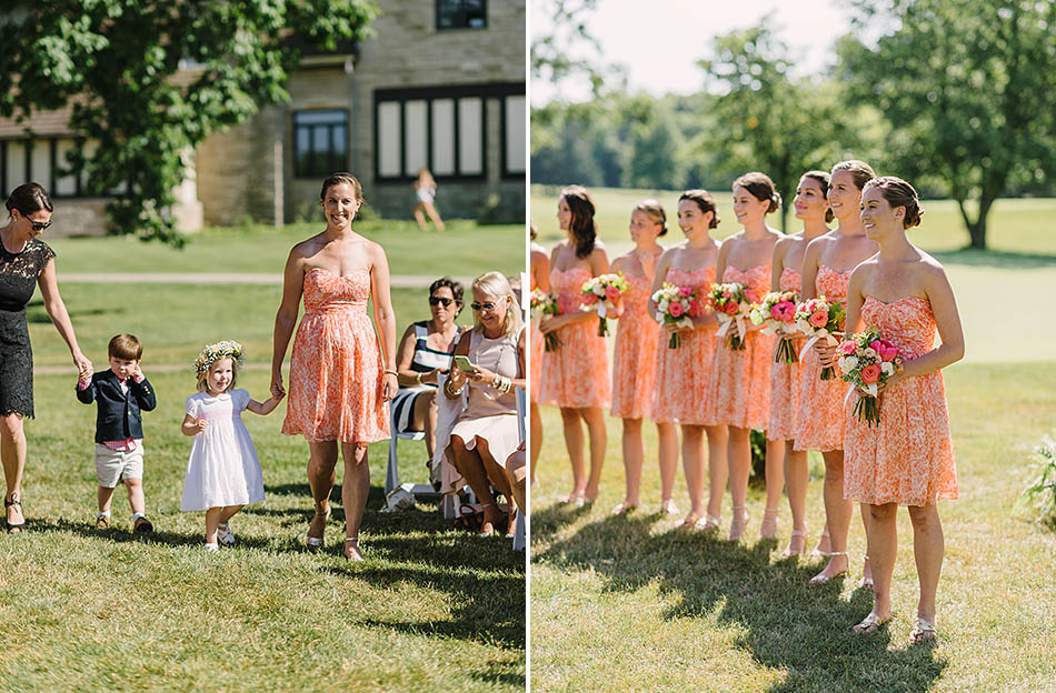 Kirtland Country Club wedding photography by Cleveland wedding photographer Hunter Photographic