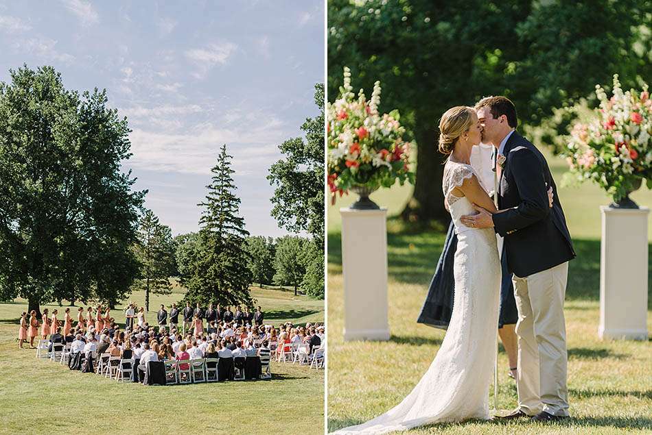 Kirtland Country Club wedding photography by Cleveland wedding photographer Hunter Photographic