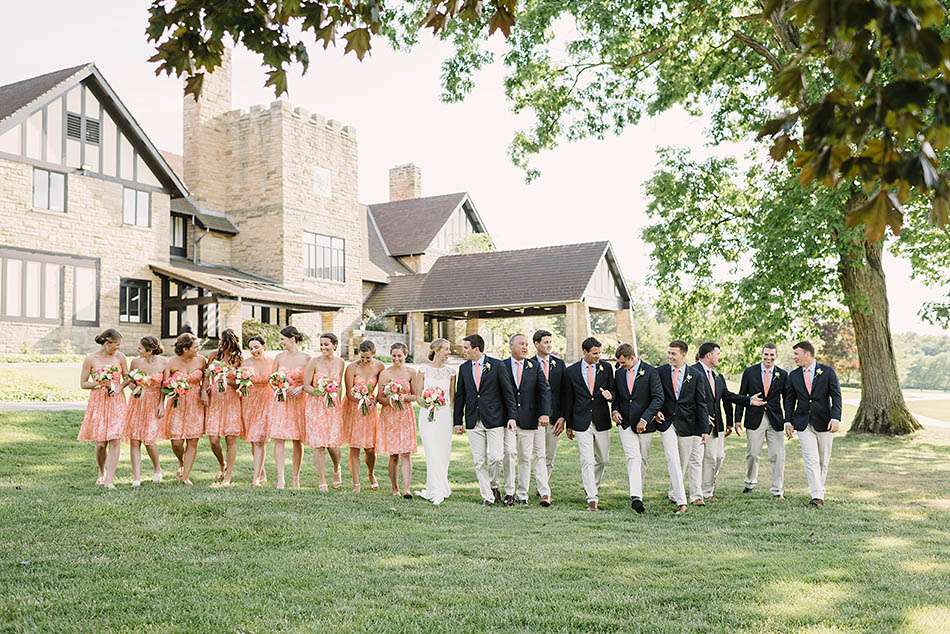 Kirtland Country Club wedding photography by Cleveland wedding photographer Hunter Photographic