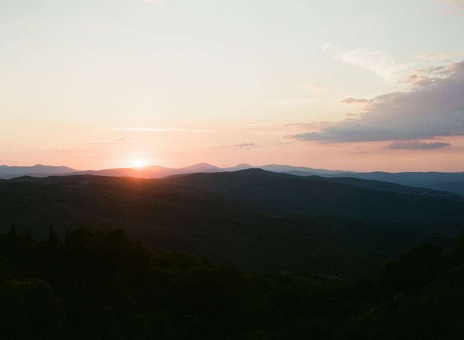 Europe travel photography from Tuscany, Italy captured in film