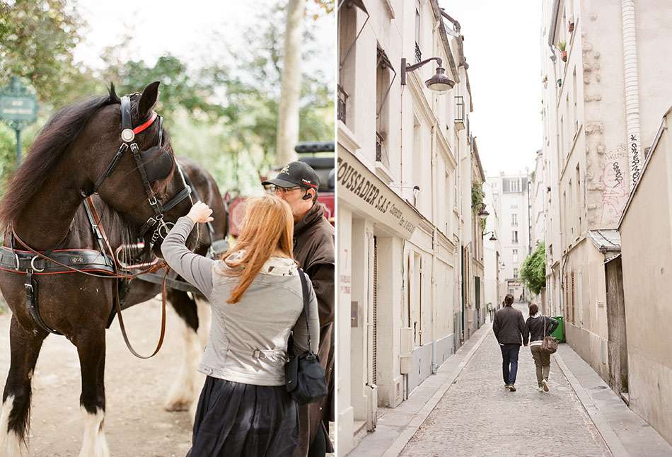 Europe travel photography from Paris, France captured in film