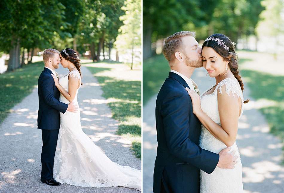 Nazareth Hall wedding photography in Delta, Ohio by Cleveland wedding photographer Hunter Photographic