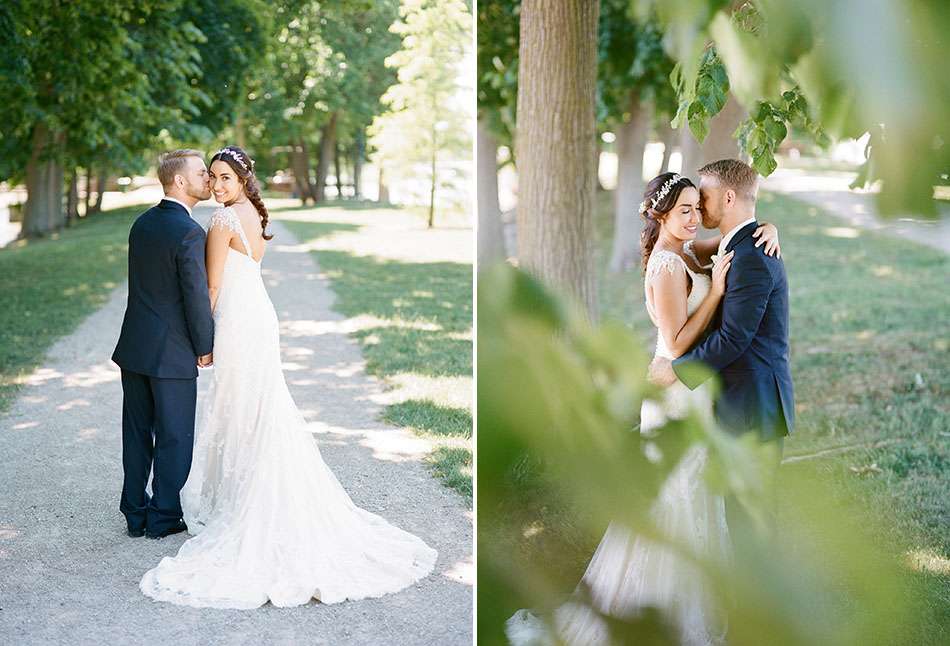 Nazareth Hall wedding photography in Delta, Ohio by Cleveland wedding photographer Hunter Photographic