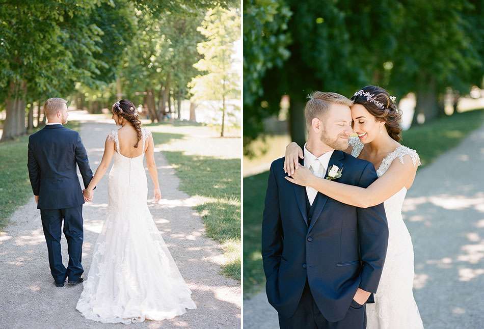 Nazareth Hall wedding photography in Delta, Ohio by Cleveland wedding photographer Hunter Photographic