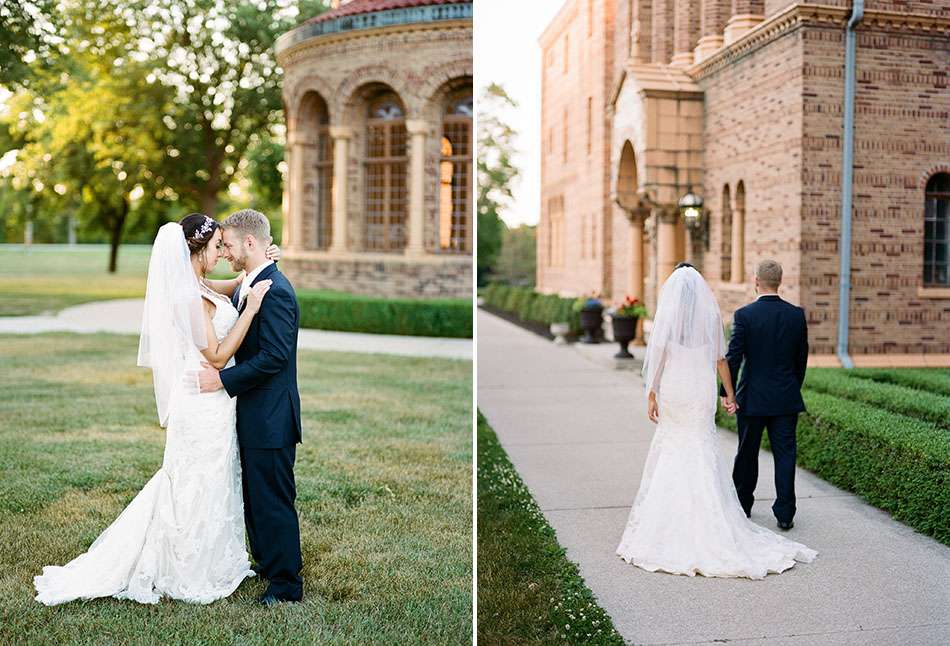 Nazareth Hall wedding photography in Delta, Ohio by Cleveland wedding photographer Hunter Photographic