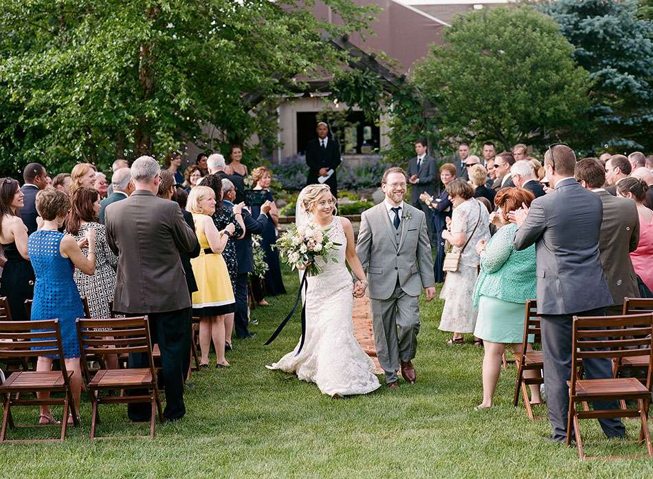 Thorncreek Winery wedding photos captured on film with Emily and Drew. by Cleveland wedding photographer Hunter Photographic