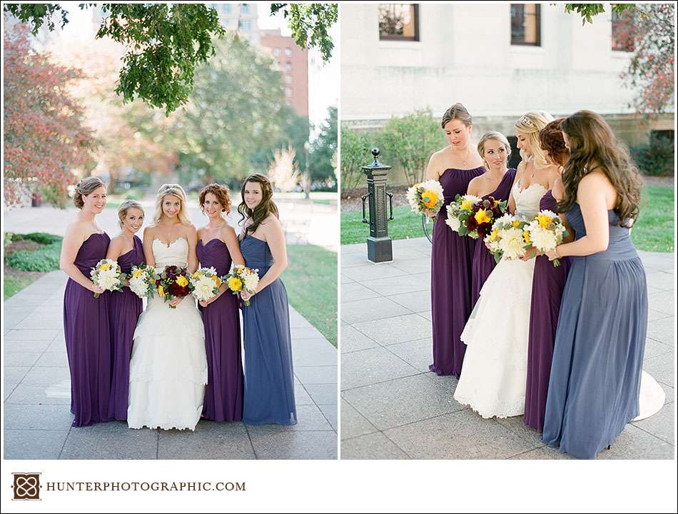 Columbus Athletic Club wedding by Hunter Photographic, a Columbus wedding photographer.